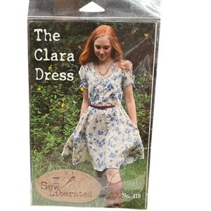 New Sew Liberated The Clara Dress Pattern No. 118 Cottagecore Sizes 2-20 Sewing